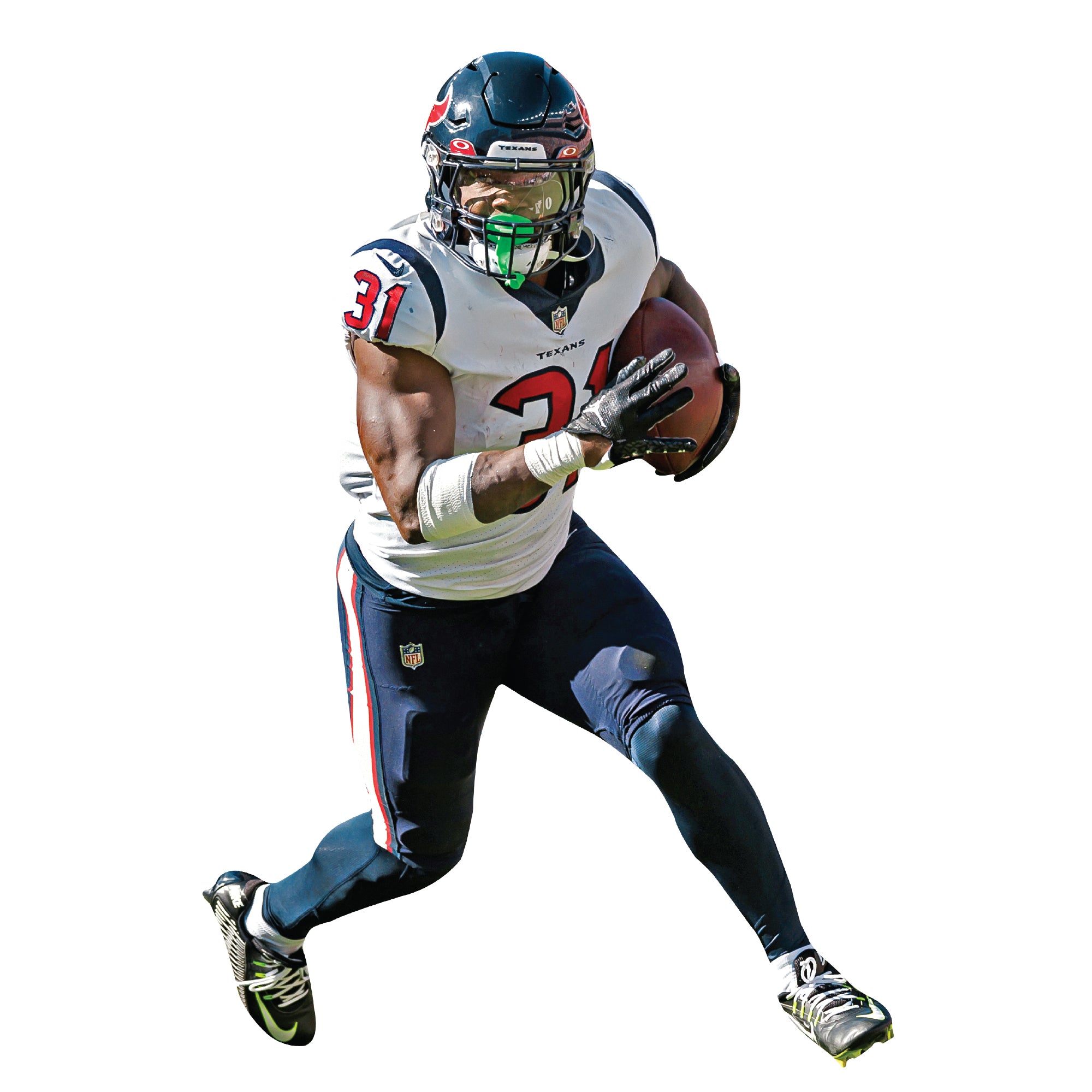 Houston Texans: Dameon Pierce 2022 Life-Size Foam Core Cutout