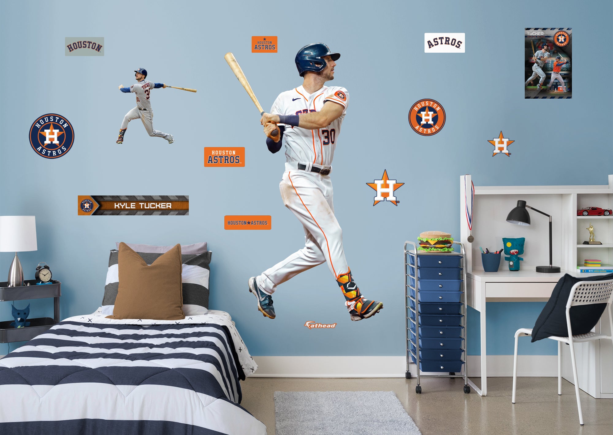 Kyle Tucker Houston Astros Poster Print, Baseball Player, Kyle Tucker Gift,  Real Player, Canvas Art, ArtWork, Posters for Wall SIZE 24''x32'' (61x81