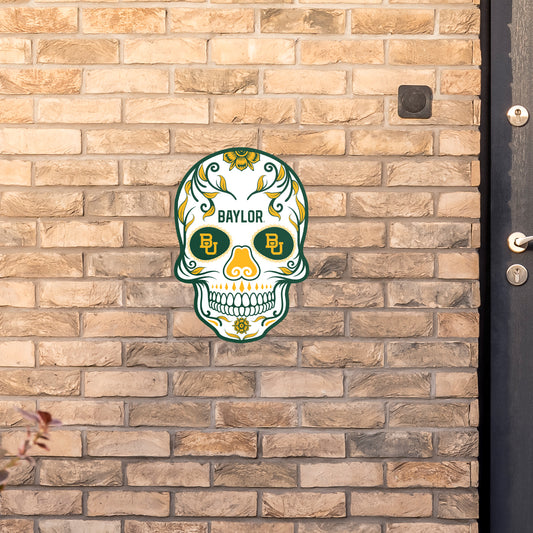Baylor Bears: Outdoor Skull - Officially Licensed NCAA Outdoor Graphic