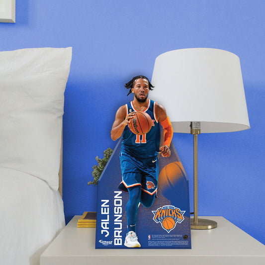 New York Knicks: Jalen Brunson Mini Cardstock Cutout - Officially Licensed NBA Stand Out