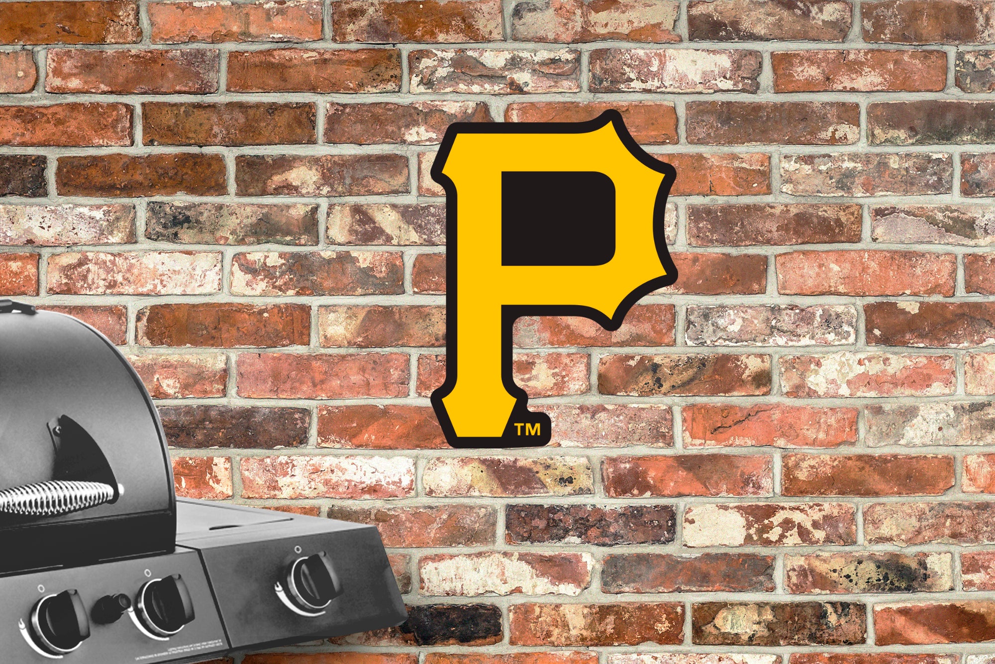 Pittsburgh Pirates: Logo - MLB Outdoor Graphic 21W x 29H