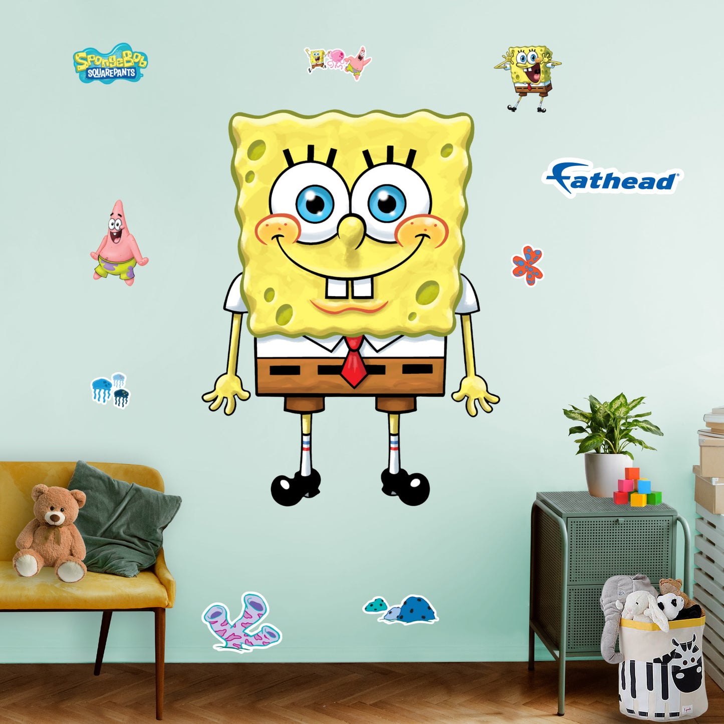 Life-Size Character +9 Decals (51"W x 68"H)