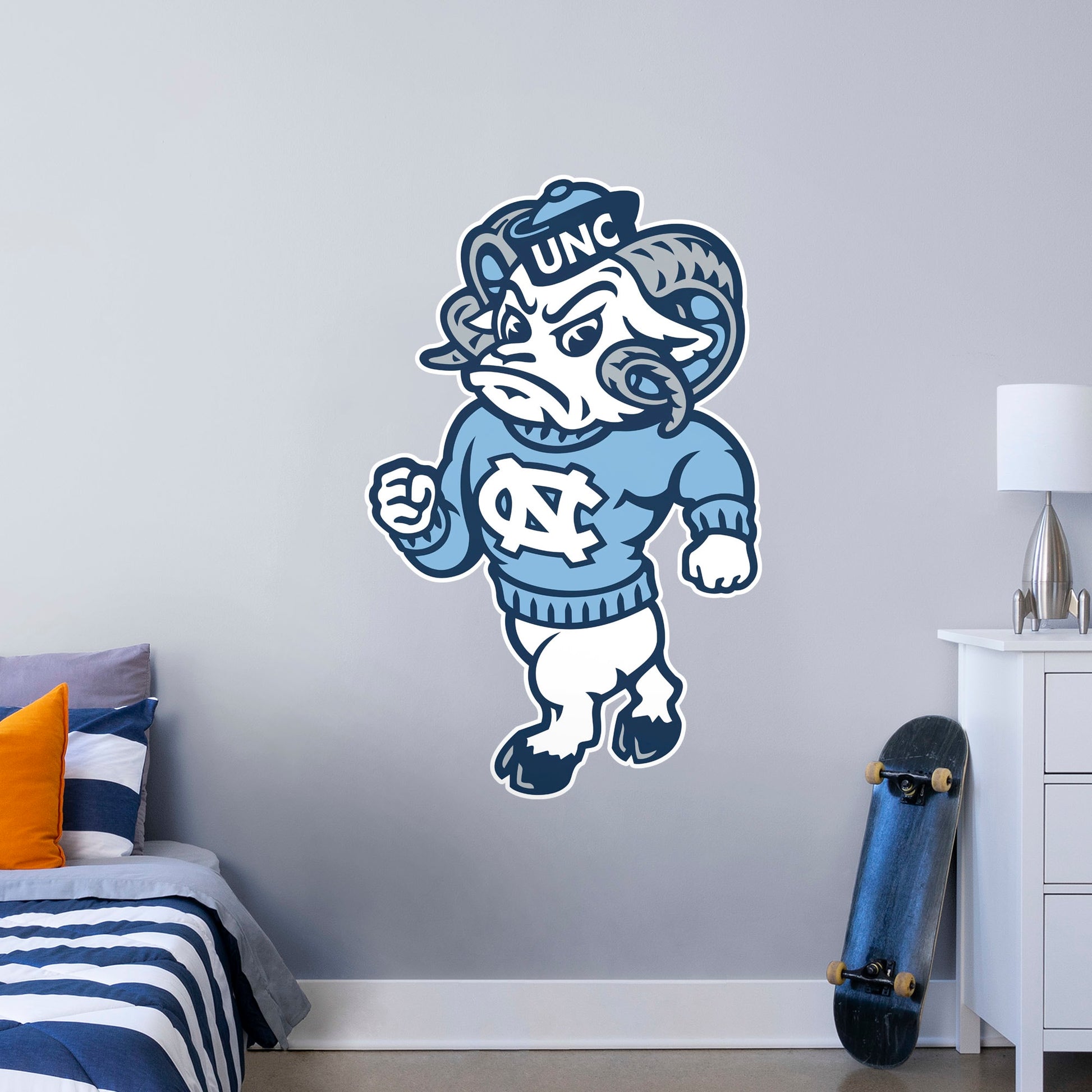 Giant Mascot + 2 Decals (33"W x 51"H)