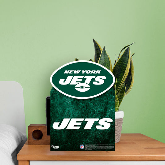 New York Jets:   Logo  Mini   Cardstock Cutout  - Officially Licensed NFL    Stand Out