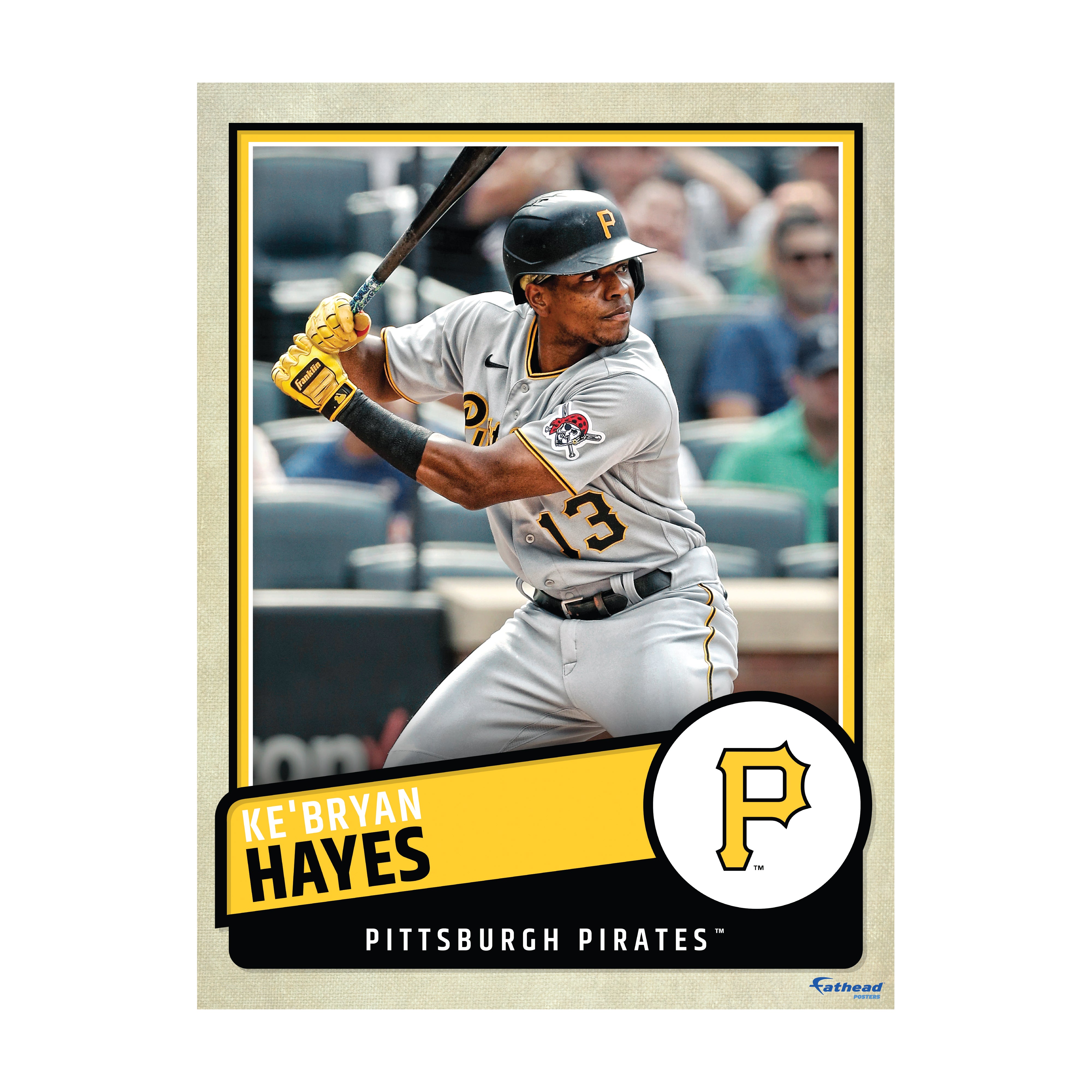 Pittsburgh Pirates: Ke'Bryan Hayes 2022 Poster - Officially Licensed M –  Fathead