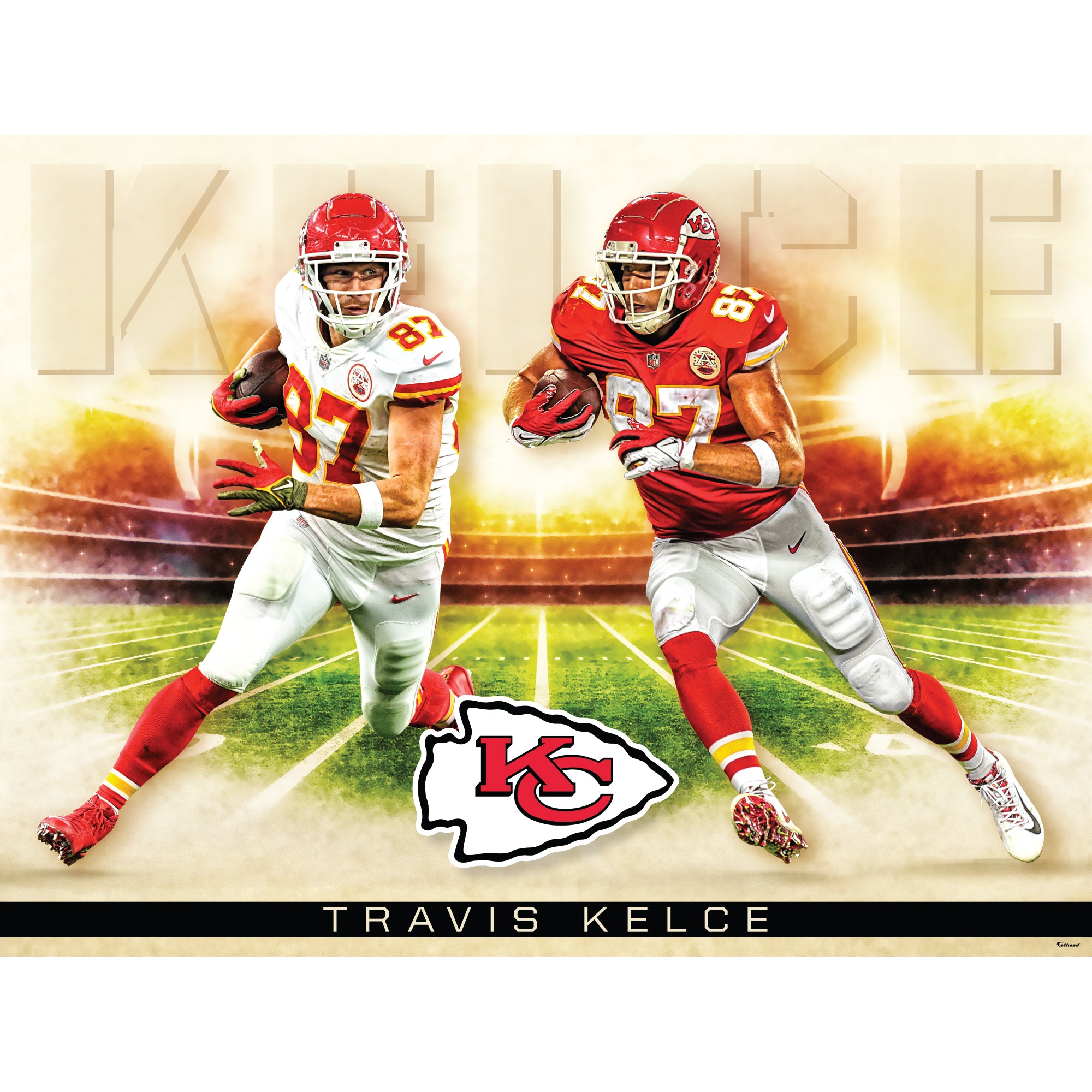 Kansas City Chiefs: Travis Kelce 2022 Spike - Officially Licensed NFL –  Fathead