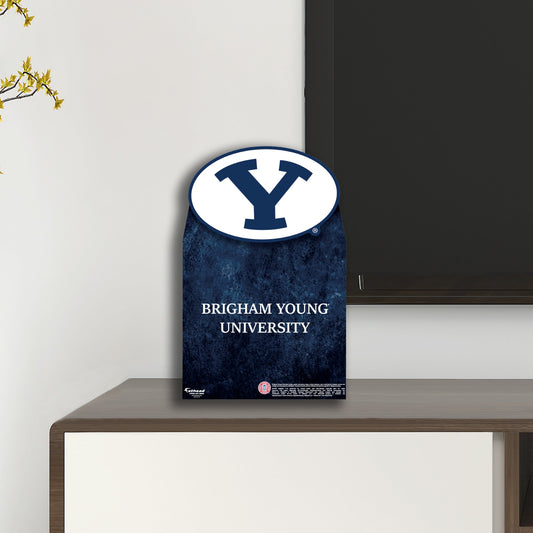 BYU Cougars: Mini Cardstock Cutout - Officially Licensed NCAA Stand Out