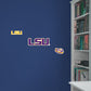 LSU Tigers: Purple Logo - Officially Licensed NCAA Removable Adhesive Decal