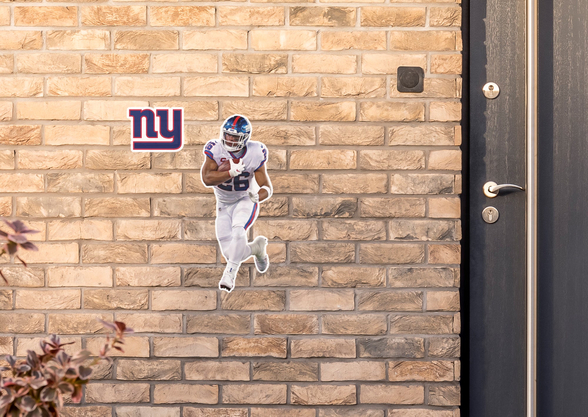 Saquon Barkley New York Giants Field Stripe Mini Bighead