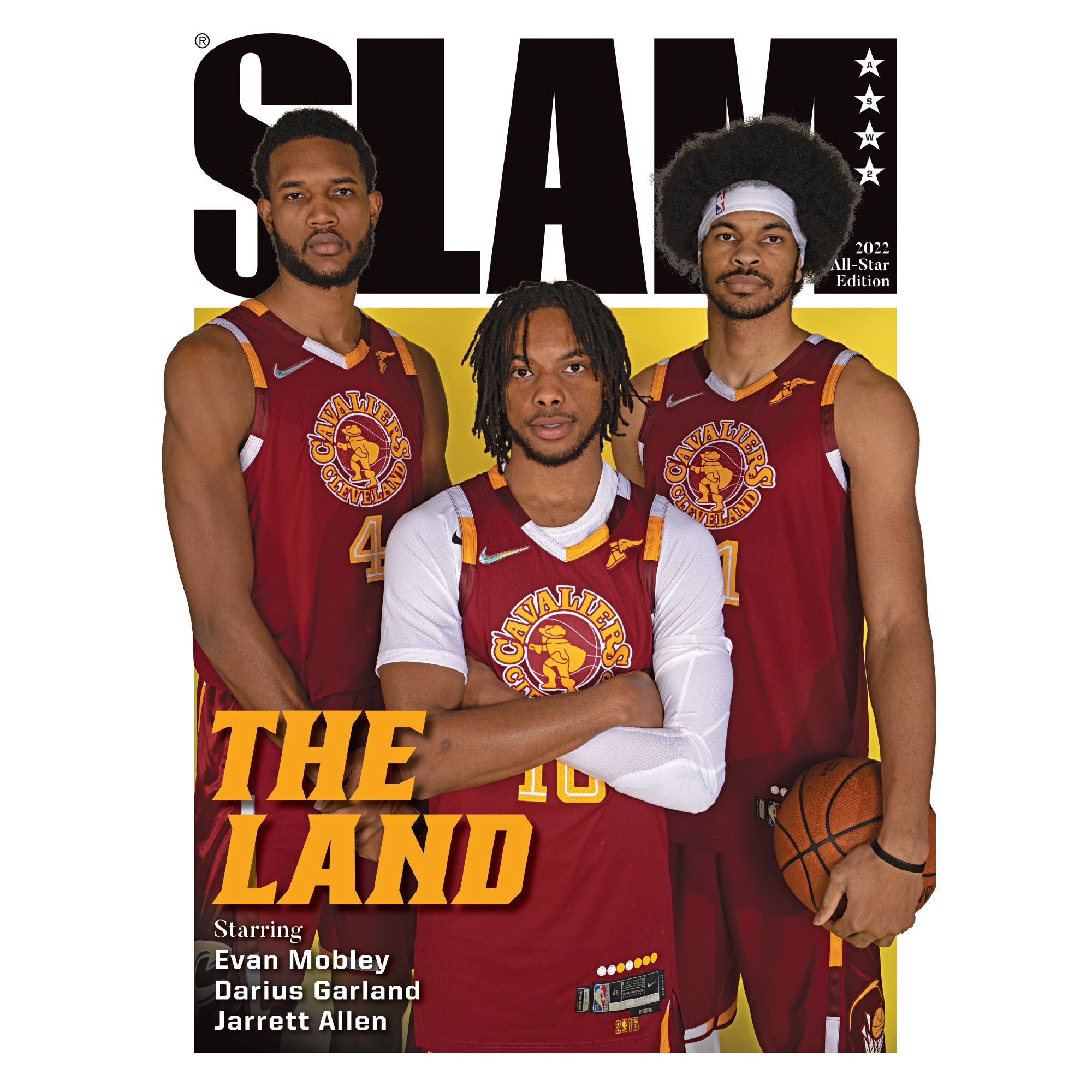 Jarrett Allen, Darius Garland and - Cleveland Cavaliers
