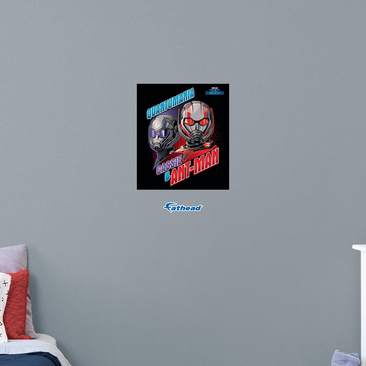 Ant-Man and the Wasp Quantumania: Father and Daughter Poster - Officially Licensed Marvel Removable Adhesive Decal