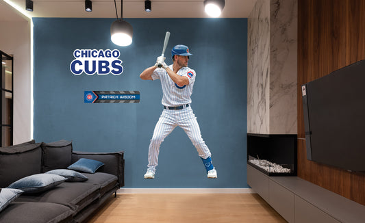 Chicago Cubs: Patrick Wisdom - Officially Licensed MLB Removable Adhesive Decal