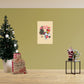 Mickey and Friends Festive Cheer: Mickey Mouse Just be Merry Mural - Officially Licensed Disney Removable Adhesive Decal