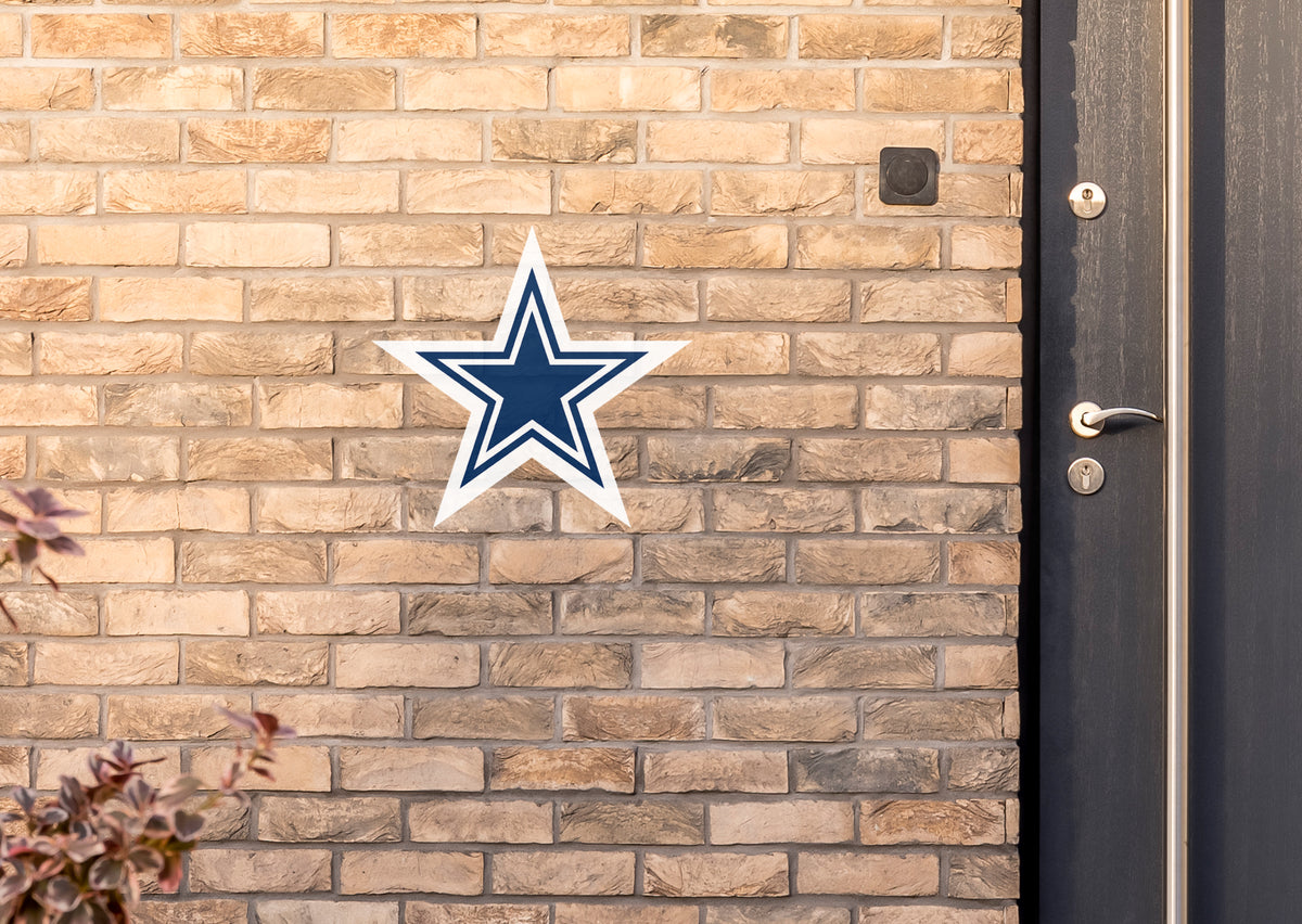 Dallas Cowboys - Logo - Outdoor Wall Decal - Official NFL - Scratch Re ...