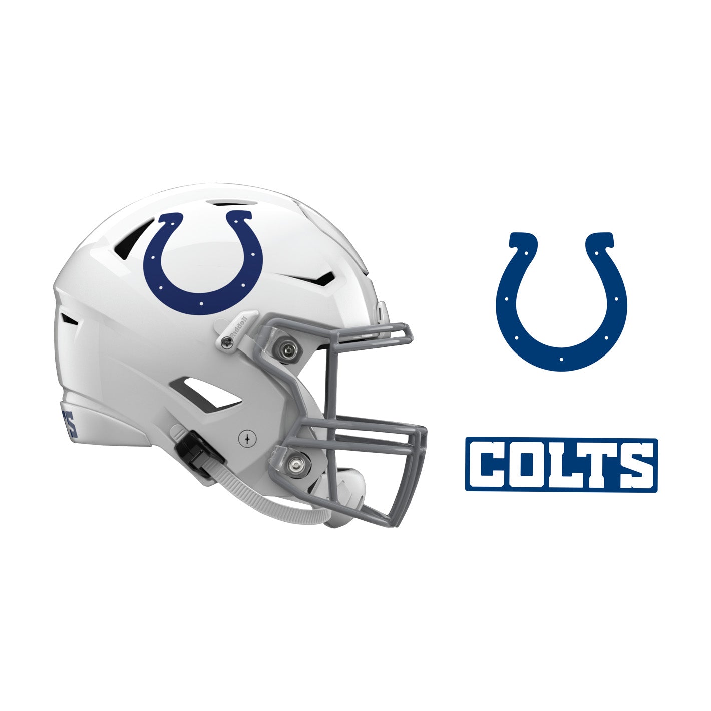 Indianapolis Colts: 2022 Helmet - Officially Licensed NFL Removable Ad