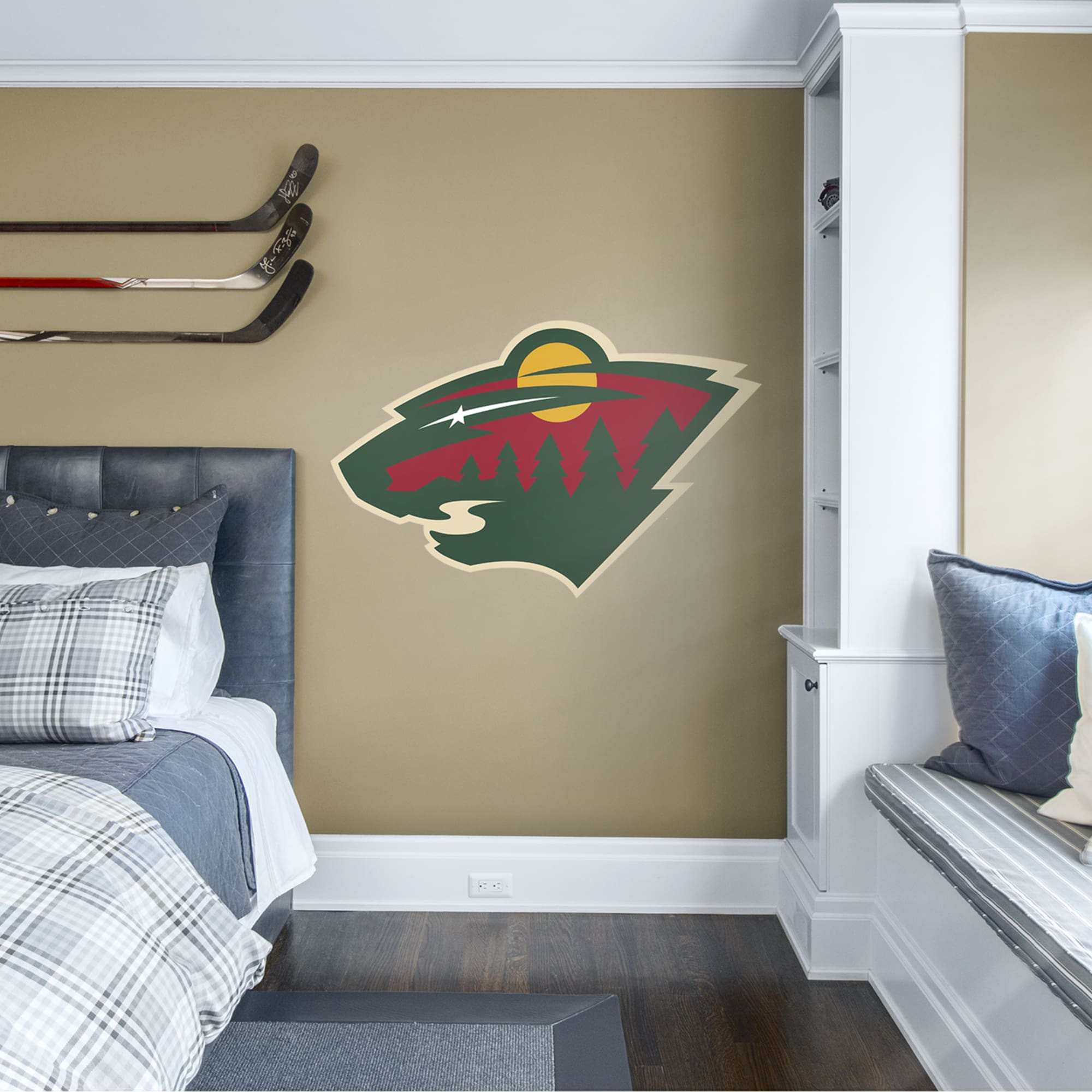 Minnesota Vikings Door Sticker Peel and Stick Removable Door Wallpaper  Decor