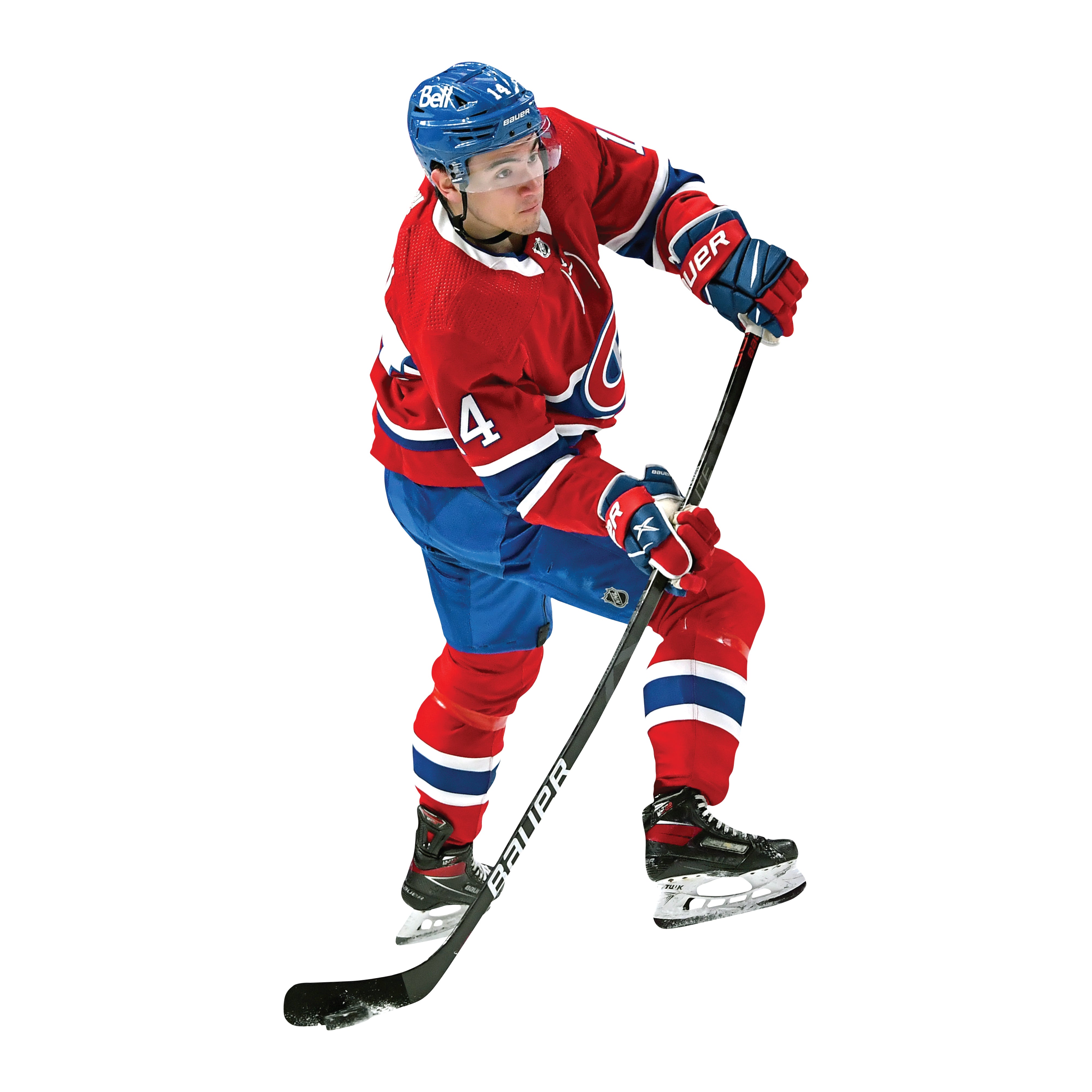 Sleep Squad Montreal Canadiens Nick Suzuki 60 X 80 Raschel Plush