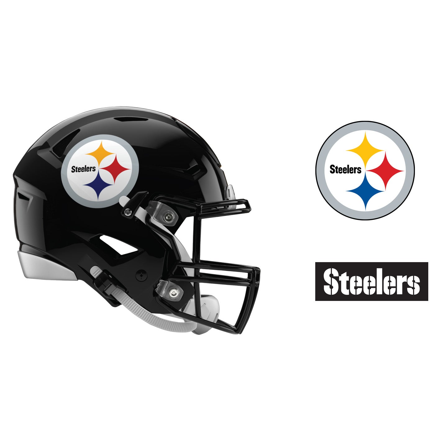 Pittsburgh Steelers: 2022 Helmet - Officially Licensed NFL Removable A