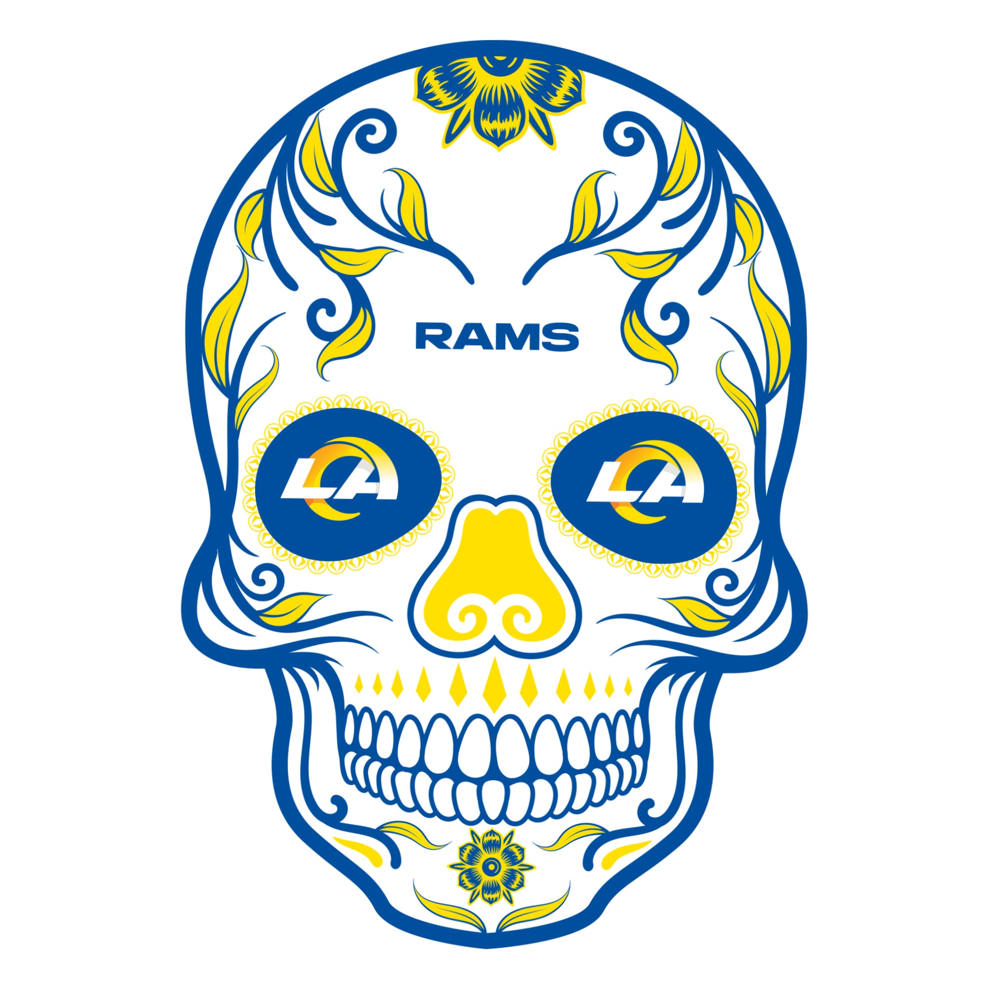 Lids Los Angeles Rams 22.4'' x 34'' Magnetic Framed Minimalist Mascot  Poster