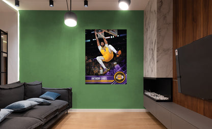 Los Angeles Lakers: Anthony Davis Poster - Officially Licensed NBA Removable Adhesive Decal