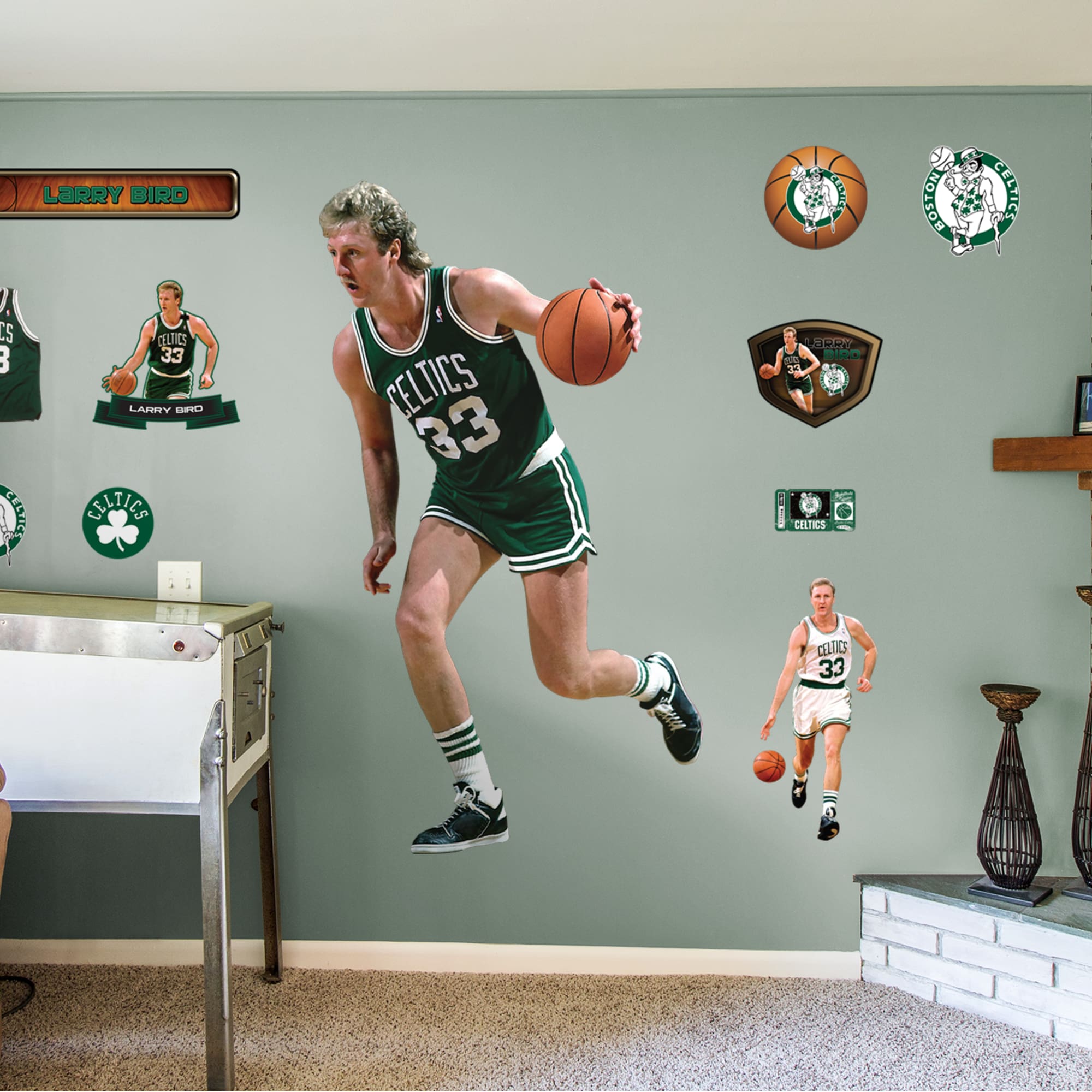 Celtics on NBC Sports Boston on X: Check out Larry Bird's