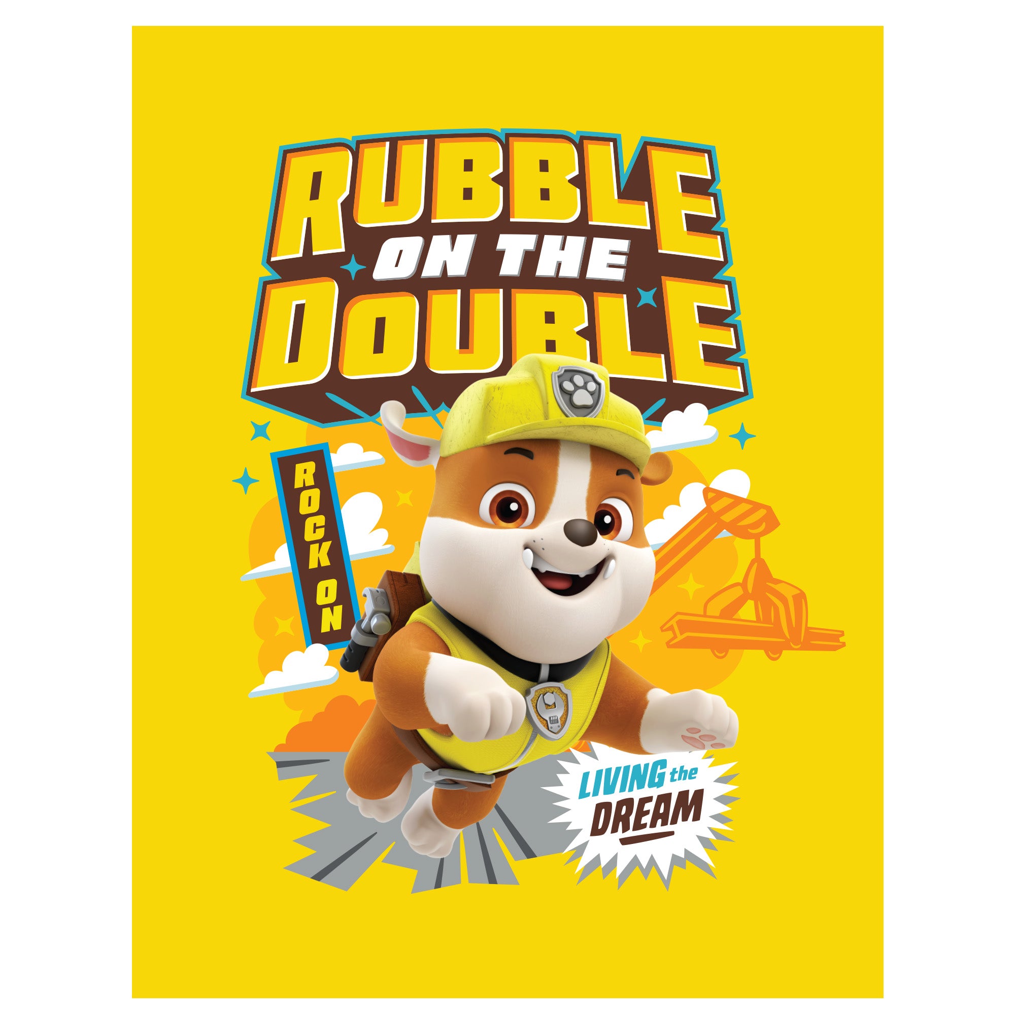 Paw Patrol Rubble On The Double Poster Officially Licensed Nickelod paw-patrol-rubble-on-the-double-poster-officially-licensed-nickelod