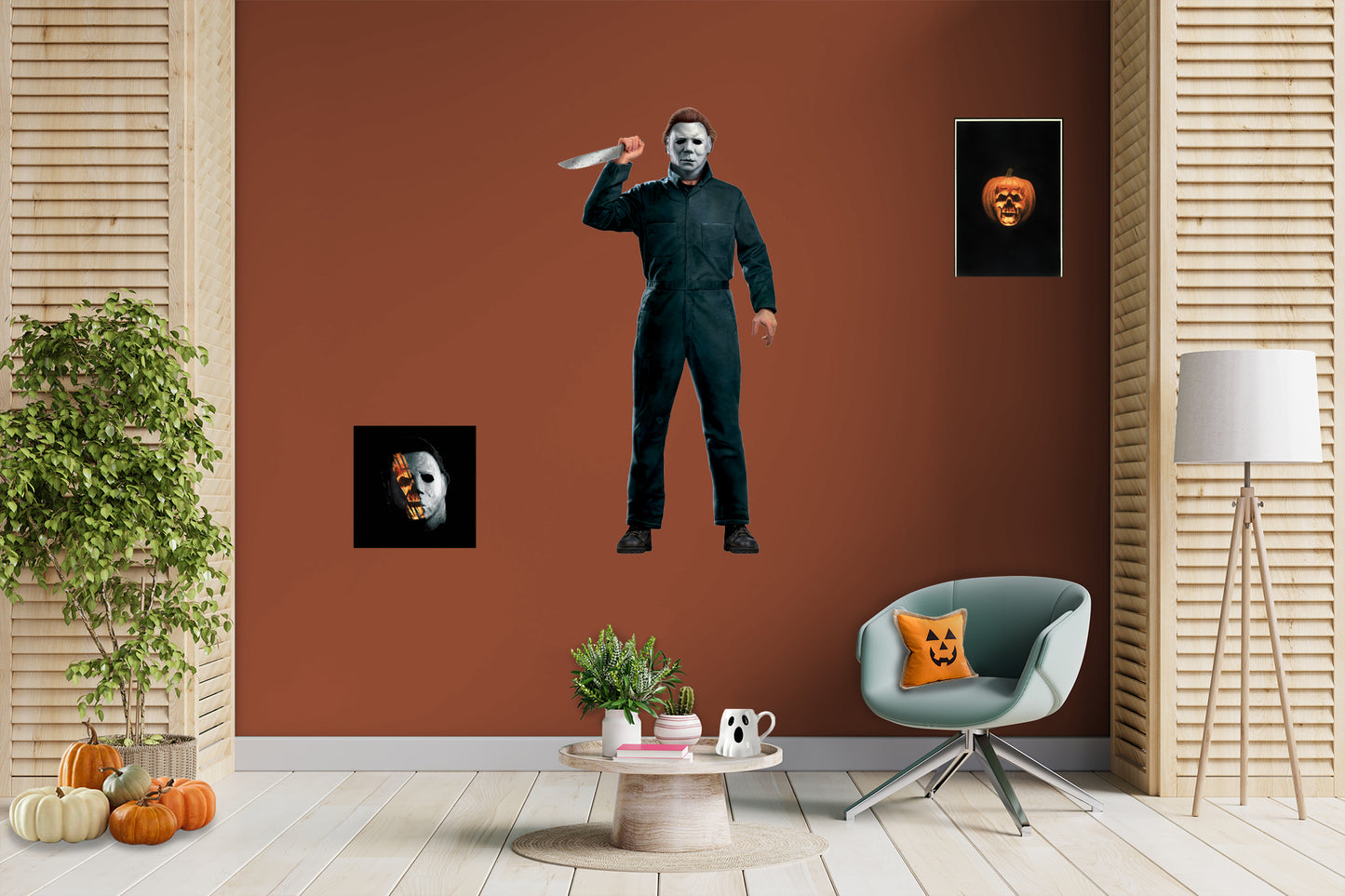 Halloween: Michael Myers Real Big        - Officially Licensed NBC Universal Removable Wall   Adhesive Decal