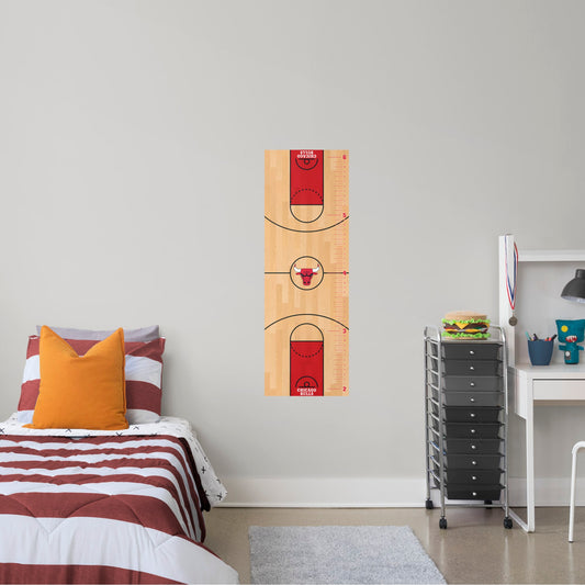 Chicago Bulls: Growth Chart - Officially Licensed NBA Removable Wall Decal