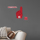 Rutgers Scarlet Knights:    Foam Finger        - Officially Licensed NCAA Removable     Adhesive Decal