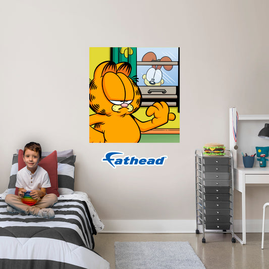 Garfield: Garfield & Odie Poster - Officially Licensed Nickelodeon Removable Adhesive Decal