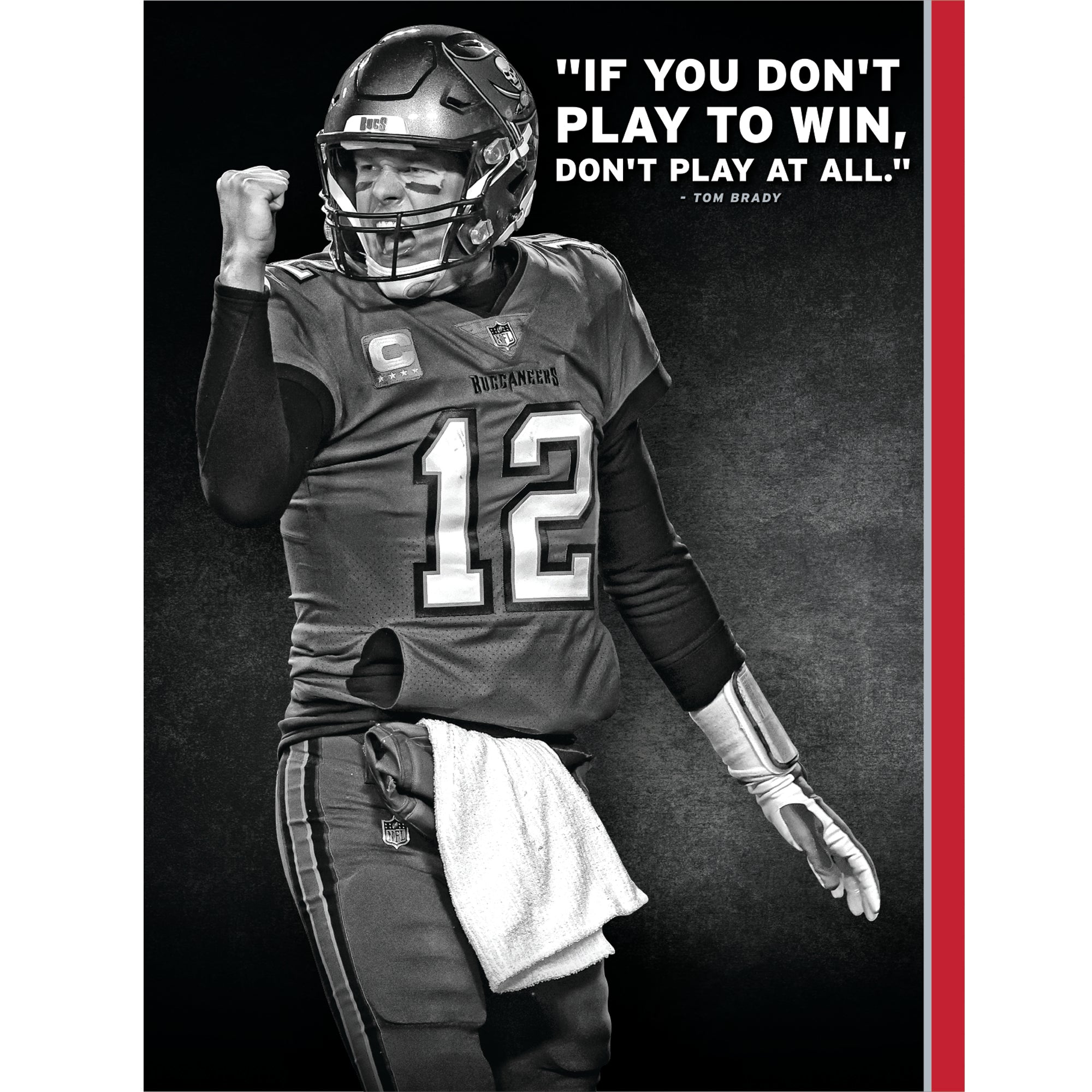 Tom Brady 12 Tampa Bay Buccaneers New England Patriots Poster For Fans  poster canvas in 2023