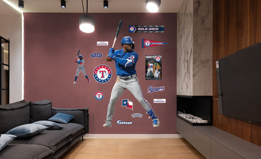 Texas Rangers: Adolis Garc√≠a - Officially Licensed MLB Removable Adhesive Decal
