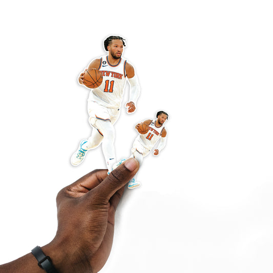 New York Knicks: Jalen Brunson Minis - Officially Licensed NBA Removable Adhesive Decal