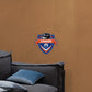 Edmonton Oilers:   Badge Personalized Name        - Officially Licensed NHL Removable     Adhesive Decal