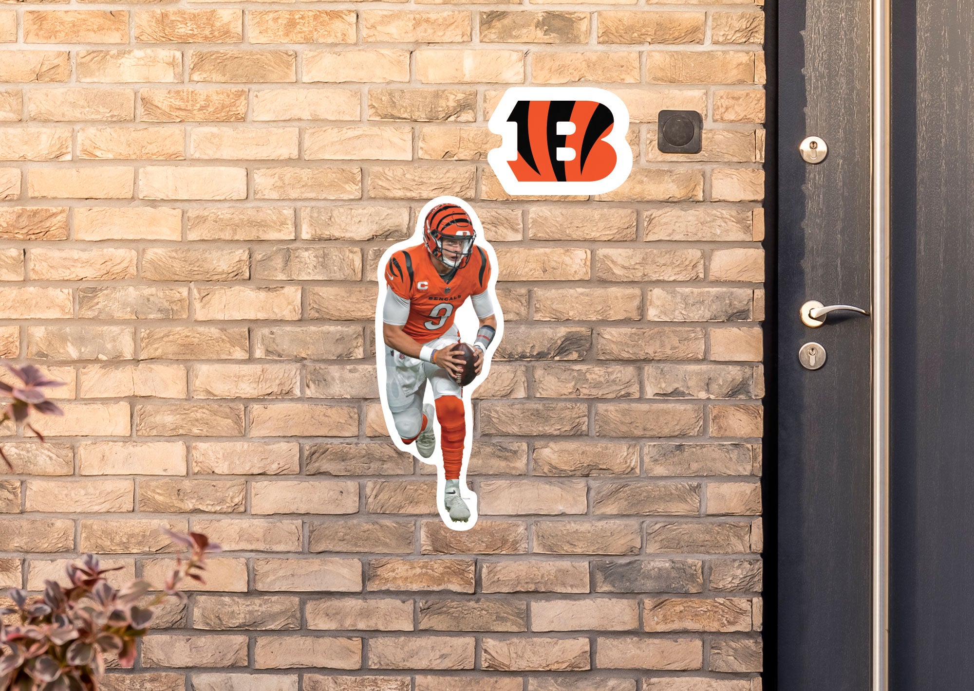 Cincinnati Bengals: Joe Burrow 2023 Icon Poster - Officially Licensed –  Fathead