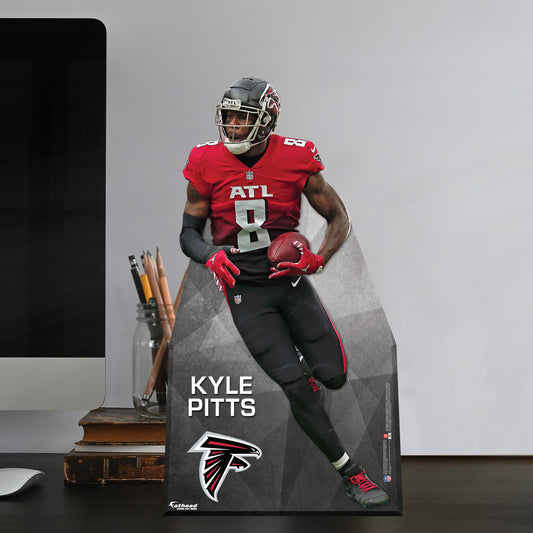 Atlanta Falcons: Kyle Pitts Mini Cardstock Cutout - Officially Licensed NFL Stand Out