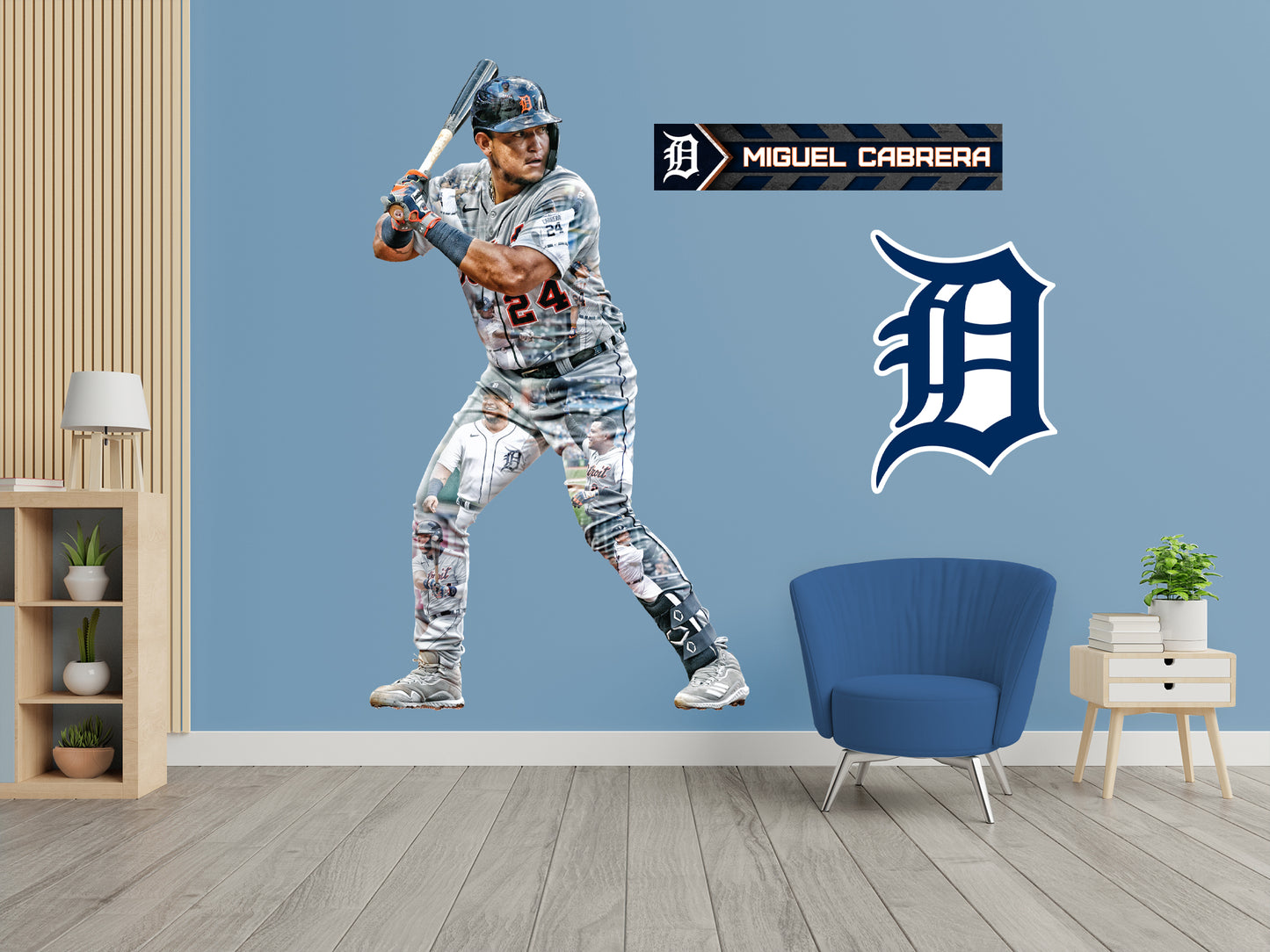 Detroit Tigers: Miguel Cabrera LIMITED EDITION ELITE - Officially Licensed MLB Removable Adhesive Decal