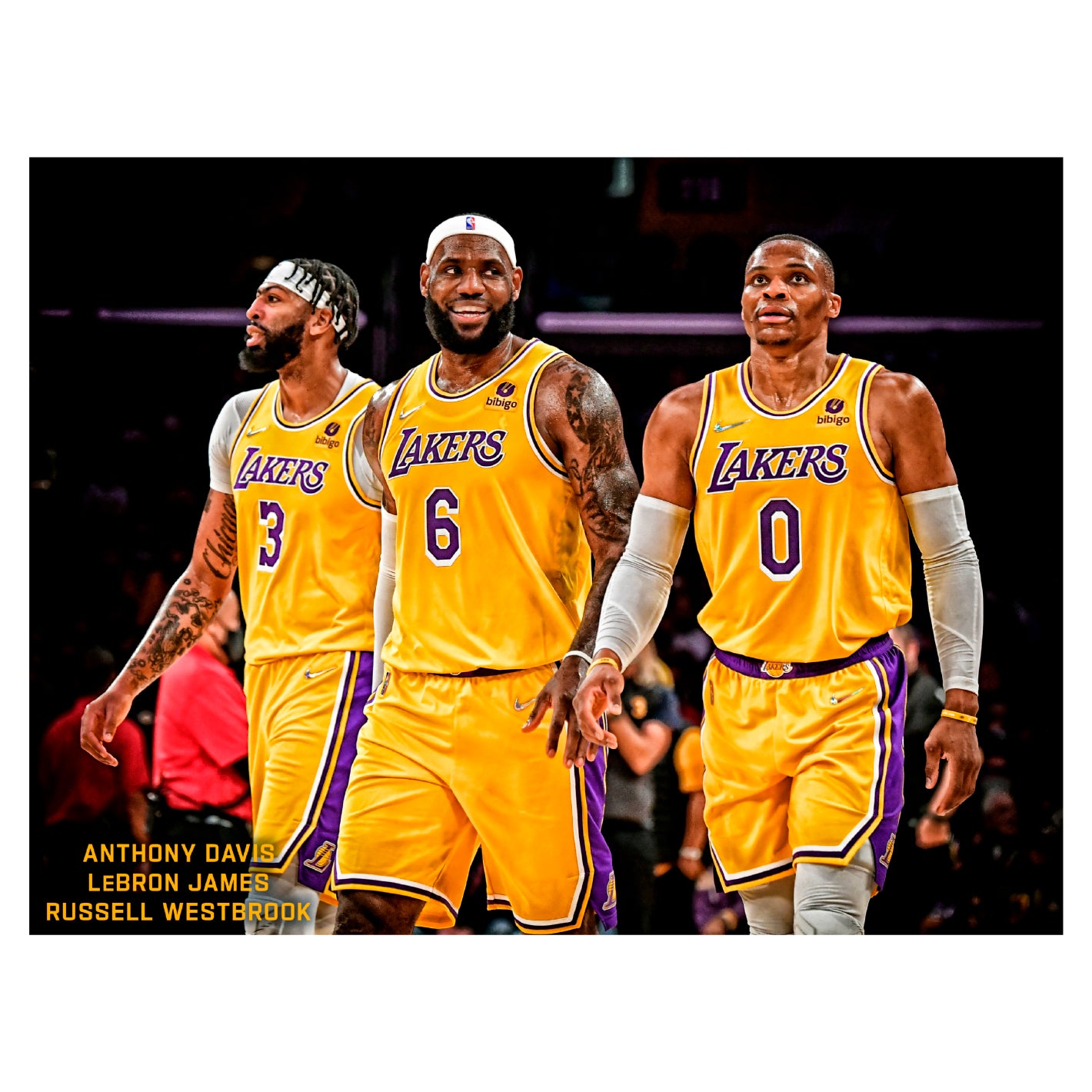 The Lakers Anthony Davis Carmelo Anthony Russell Westbrook Lebron James  Abbey Road Signatures Shirt, hoodie, sweater, long sleeve and tank top