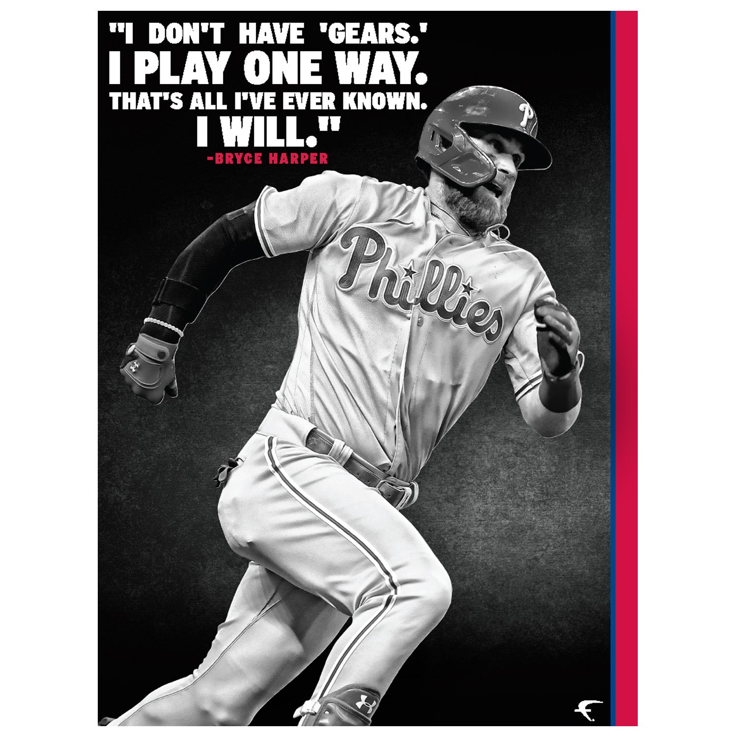 Philadelphia Phillies: Bryce Harper 2022 Inspirational Poster - Offici –  Fathead