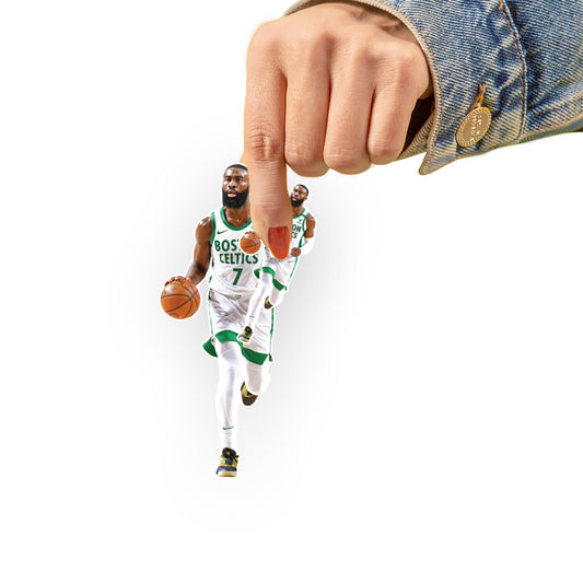 Sheet of 5 -Boston Celtics: Jaylen Brown MINIS - Officially Licensed NBA Removable Adhesive Decal