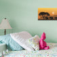 Jungle:  Three Elephants Mural        -   Removable Wall   Adhesive Decal