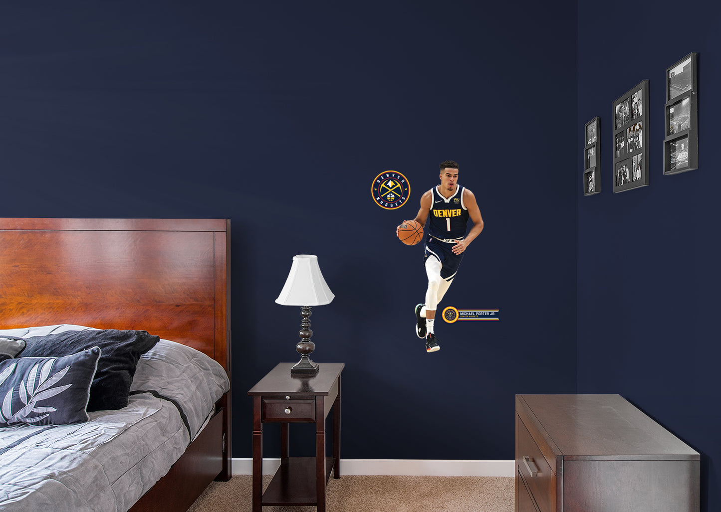 Denver Nuggets: Michael Porter Jr. - Officially Licensed NBA Removable Adhesive Decal