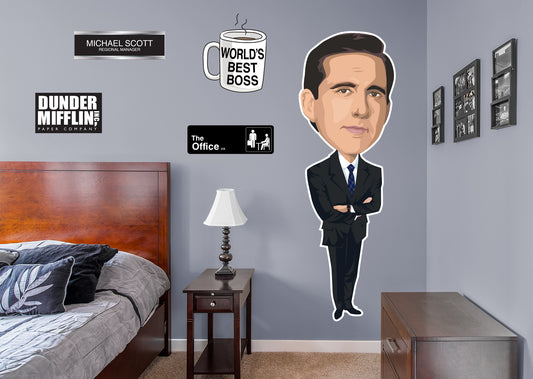 Life-Size Character +4 Decals  (25.5"W x 76"H)