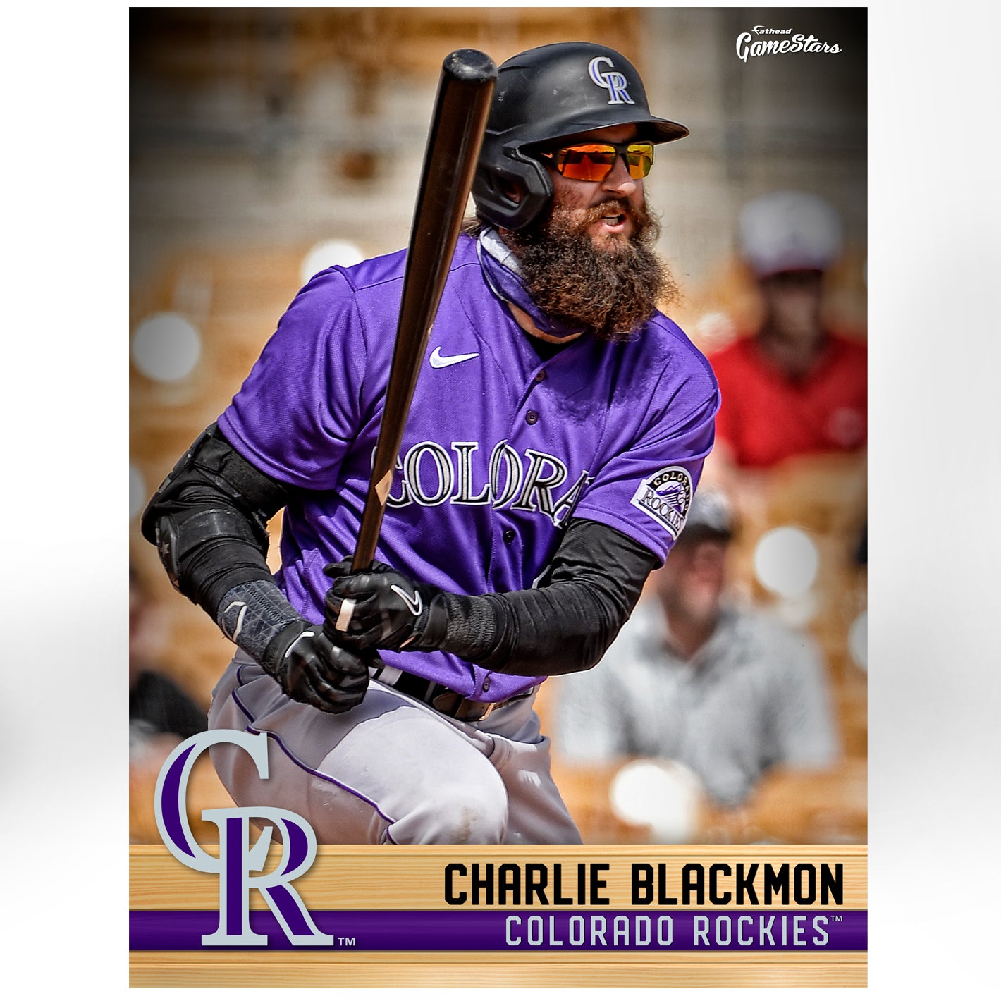 Colorado Rockies: Charlie Blackmon 2021 GameStar - Officially Licensed