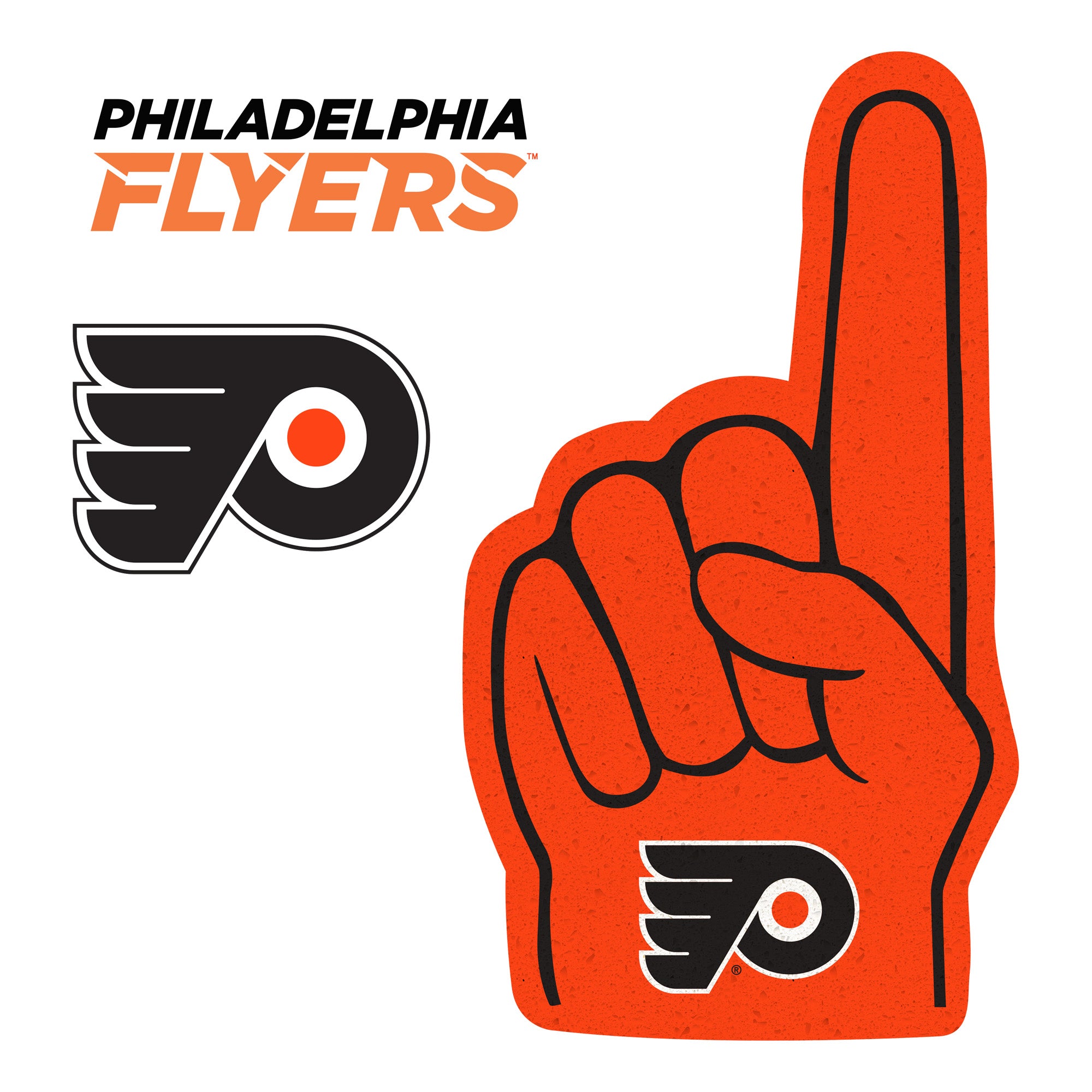 Philadelphia Flyers Retro NES Box Art Print 