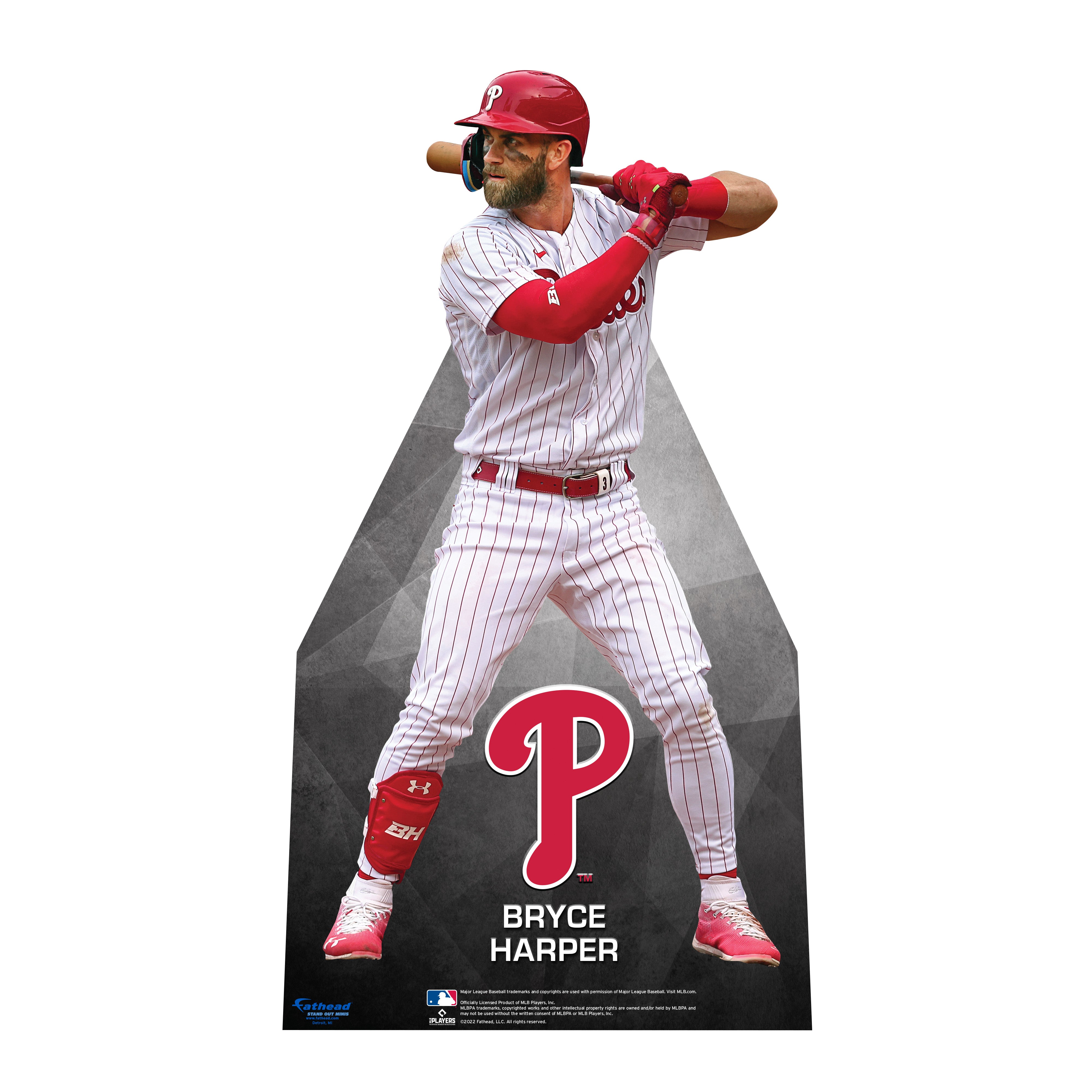Bryce Harper Signed Phillies 33x42 Custom Framed LED-Backlit Jersey Display  (MLB & Fanatics)
