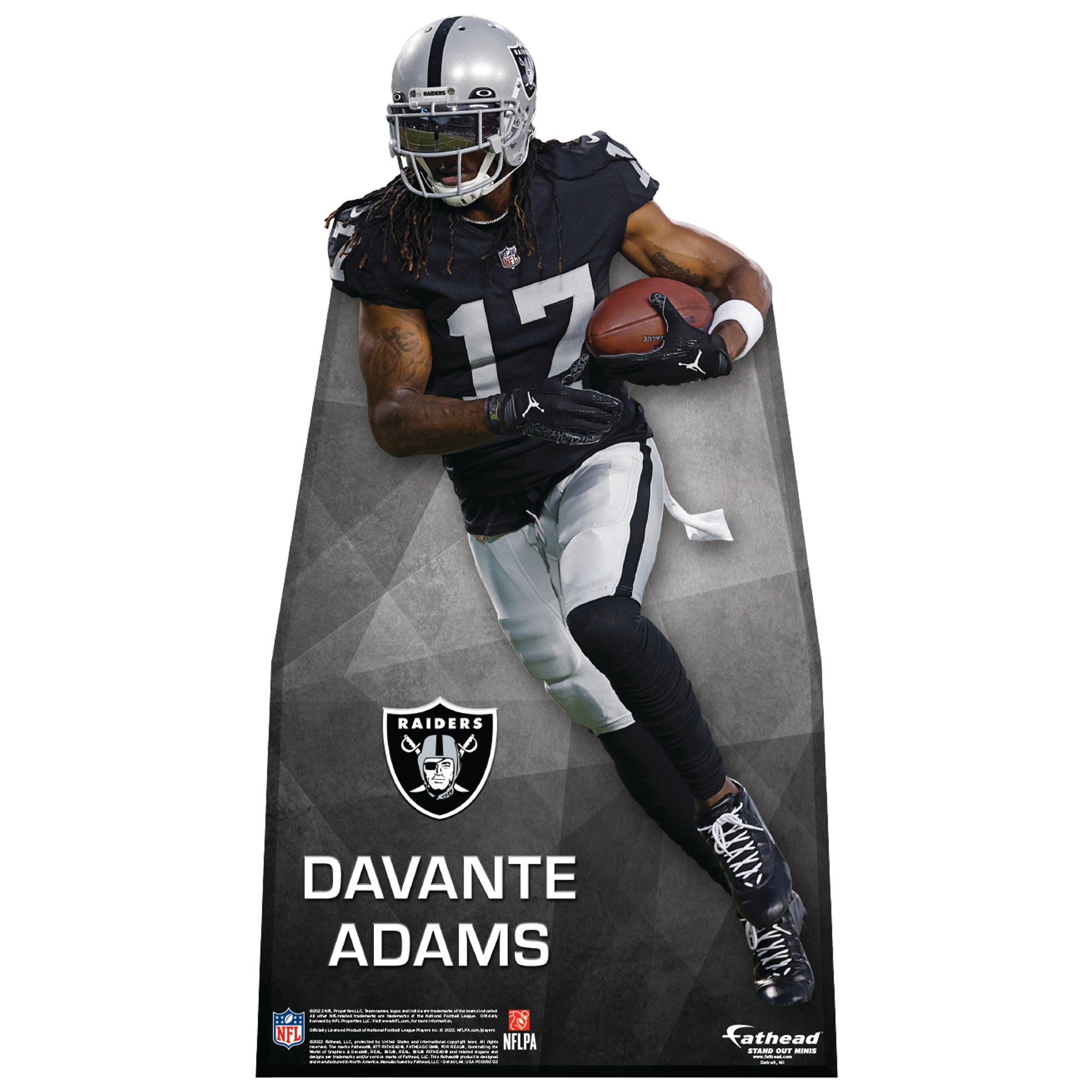 Las Vegas Raiders: Davante Adams 2023 Icon Poster - Officially License –  Fathead