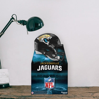 Jacksonville Jaguars:   Helmet  Mini   Cardstock Cutout  - Officially Licensed NFL    Stand Out