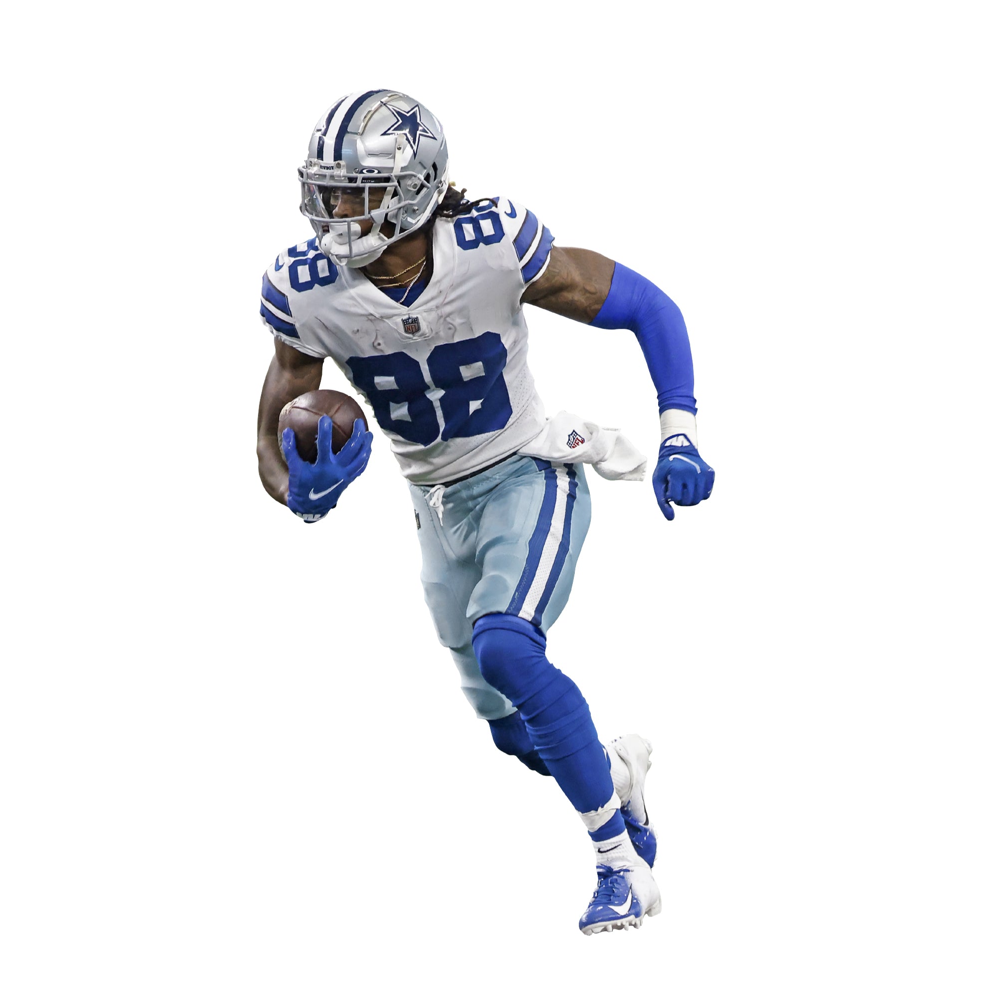 Dallas Cowboys: CeeDee Lamb 2022 - NFL Removable Adhesive Wall Decal Giant Athlete +2 Wall Decals 26W x 51H