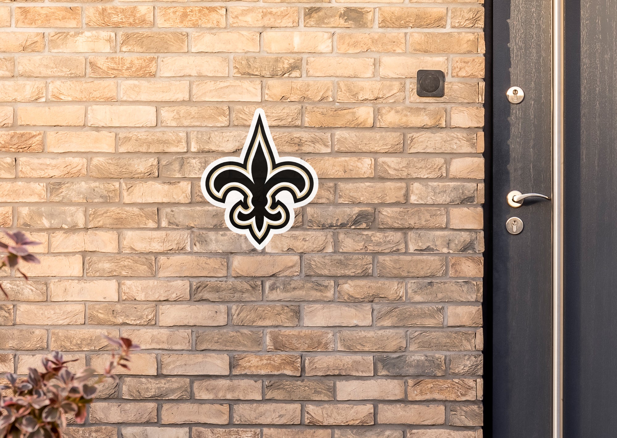 New Orleans Saints: Alumigraphic Logo - NFL Outdoor Graphic 31W x 38H